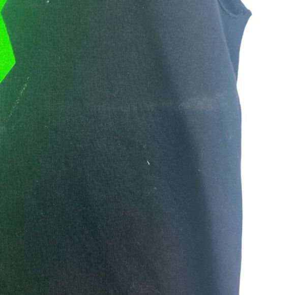 MAD ENGINE Men's Marvel Comics Black Upcycled Cut Off Crew Neck T Shirt US L - Picture 8 of 12